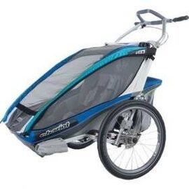 Велоприцеп / коляска THULE CX2 / Си-Икс 2+(вело сцепка) синий 10101325, изображение  - НаВелосипеде.рф