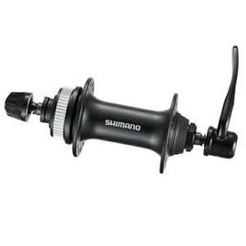Велосипедная втулка Shimano RM66, передняя, 32 отверстия, QR, чёрный, EHBRM66BLP, изображение  - НаВелосипеде.рф