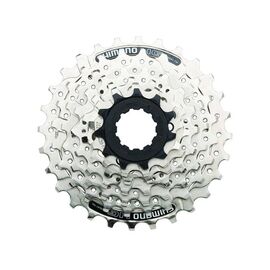 Кассета велосипедная Shimano Acera/Altus 7х11-28 серебристая ACSHG417128 5-586287 , изображение  - НаВелосипеде.рф
