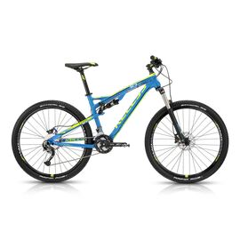 Двухподвесный велосипед KELLYS TYKE 10 2015, Вариант УТ-00020996: Рама 19,5", синий, изображение  - НаВелосипеде.рф