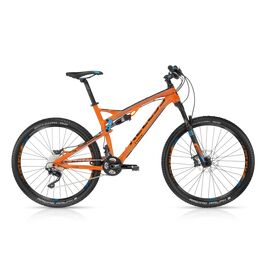 Двухподвесный велосипед KELLYS TYKE 50 2016, Вариант УТ-00020991: Рама 19", оранжевый, изображение  - НаВелосипеде.рф