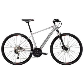 Гибридный велосипед MARIN San Rafael DS4 2016, Вариант УТ-00021816: Рама 20,5", рост 178-187 см, серебристый, изображение  - НаВелосипеде.рф