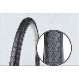 Велопокрышка Vinca Sport, 28*1.75, черная, PQ 805 28*1.75 black, изображение  - НаВелосипеде.рф