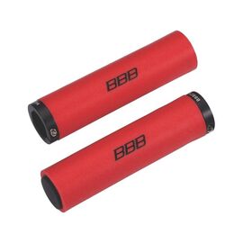 Грипсы велосипедные BBB StickyFix, 130 mm, силикон, красные, BHG-35, изображение  - НаВелосипеде.рф