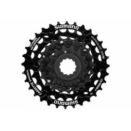 Кассета велосипедная Shimano HG200, 12-28T, 7 скоростей, ECSHG2007228, изображение  - НаВелосипеде.рф