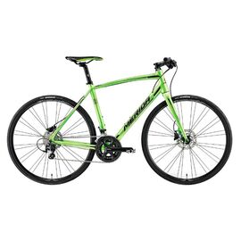 Шоссейный велосипед Merida Speeder 400 2017 зеленый, Вариант УТ-00037598: Рама: 52 (Рост: 165 - 170 cm), Цвет: зелено-черный, изображение  - НаВелосипеде.рф