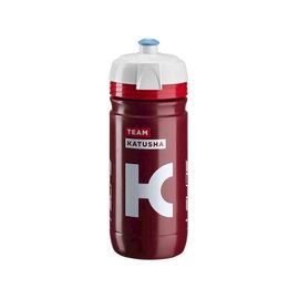 Фляга Elite Corsa Katusha, 0.55 л, красная, EL00914327, изображение  - НаВелосипеде.рф
