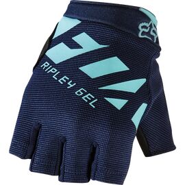 Велоперчатки женские Fox Ripley Gel Short Womens Glove, синие, 2017, 18477-231-L, Вариант УТ-00042783: Размер: L (182-188 мм), изображение  - НаВелосипеде.рф