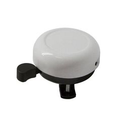 Звонок TBS FY-030S-W, 54 мм, сталь, белый, FY-030S-W, изображение  - НаВелосипеде.рф