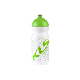 Фляга KELLYS KLS GOBI, обьём 0.5л, для напитков без СО2, до 40*С, бело-салатовая, вес 76г, Water Bottle KLS GOBI 0,5L, изображение  - НаВелосипеде.рф