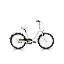 Детский велосипед KELLYS CINDY 20" 2016, Вариант УТ-00020847: Возраст 6 - 9 лет, рост до 135 см, белый , изображение  - НаВелосипеде.рф