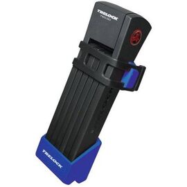 Велосипедный замок TRELOCK FS 200/75 TWO.GO, сегментный, на ключ, синий, 75 см, с держателем ZF200, 8003778, изображение  - НаВелосипеде.рф