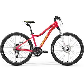Горный велосипед Merida Juliet 6.40-D 2017, Вариант УТ-00037450: Рама: 13.5" (Рост: 155 - 165 cm), Цвет: розовый , изображение  - НаВелосипеде.рф