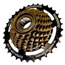 Трещотка SHIMANO TZ31, фривил, 7 скоростей, 14-34, без упаковки AMFTZ317434T, изображение  - НаВелосипеде.рф