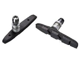 Колодки тормозные BARADINE MTB-956V для V-brake, резьбовые, 72мм, тонкие,MTB-956V, изображение  - НаВелосипеде.рф