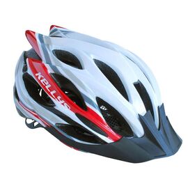 Велошлем KELLYS DYNAMIC, бело-красный, Helmet Dynamic, Вариант УТ-00018847: Размер: M/L (58-61 cm), изображение  - НаВелосипеде.рф