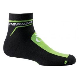 Носки Merida, размер S (24 см), черно-зелено-белые, 2317000850, изображение  - НаВелосипеде.рф