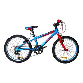 Детский велосипед HORST Hummel 20" 2017, Вариант УТ-00031926: Рама: 10" (рост: 115-135 см), сине-красно-черный , изображение  - НаВелосипеде.рф