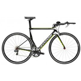 Шоссейный велосипед Cannondale Slice Ultegra DI2 28" 2016, Вариант УТ-00037265: Рама: 54 (Рост: 163 - 170 см), Цвет: черно-зеленый , изображение  - НаВелосипеде.рф