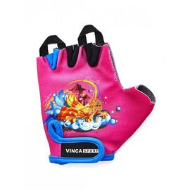 Велоперчатки детские Vinca sport VG 937 child princess, розовые, Вариант УТ-00041035: Размер: 3XS, изображение  - НаВелосипеде.рф