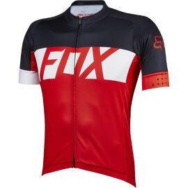 Велофутболка Fox Ascent SS Jersey, красная, 15859-003-L, Вариант УТ-00042556: Размер L (15859-003-L), изображение  - НаВелосипеде.рф