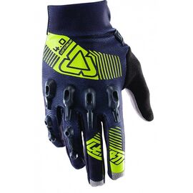Велоперчатки Leatt DBX 4.0 Windblock Glove, черно-желтые, 6017310263, Вариант УТ-00042764: Размер: L (194-200 мм), изображение  - НаВелосипеде.рф