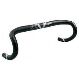 Руль шоссе велосипедный PRO Vibe 7S, компакт. 42 см, 31,8, PRO,  черный, PRHA0053, изображение  - НаВелосипеде.рф