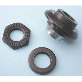 Конус велосипедный SHIMANO, к FH-M525A/M529, левый, с гайкой, шайбой, Y3SX98020, изображение  - НаВелосипеде.рф