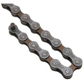 Велосипедная цепь Shimano для Acera/Altus, 21-24 скорости, HG, 116 звеньев, ACNHG40116 5-587588, изображение  - НаВелосипеде.рф