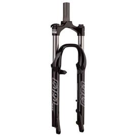 Вилка велосипедная RST Capa ML, 26, пружинно-эластомерная, V+D, черная, 6-402 , изображение  - НаВелосипеде.рф