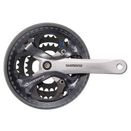 Система шатунов велосипедная Shimano Acera, M361, 170 мм, Квадрат, 42/32/22T, EFCM361C222CS, изображение  - НаВелосипеде.рф