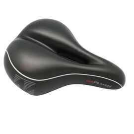 Седло велосипедное VELO, комфорт, 273х210х105мм, гель, 850г, черное, VL-6103E, изображение  - НаВелосипеде.рф