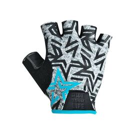 Велоперчатки детские KELLYS IMPULS short, голубые, Gloves IMPULS short , sky blue, Вариант УТ-00017015: Размер: L, изображение  - НаВелосипеде.рф