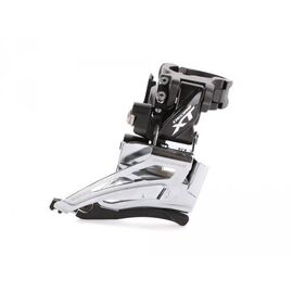 Переключатель передний Shimano XT M8025-H, универсальная тяга, для 2X11, верхний хомут, IFDM8025HX6, изображение  - НаВелосипеде.рф