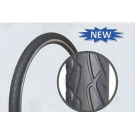 Велопокрышка Vinca Sport, 28*1.75, черная, PQ 758 28*1.75 black, изображение  - НаВелосипеде.рф