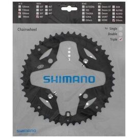 Звезда передняя SHIMANO, для FC-RS400, 34T-NA, черная, для 50-34T, Y1VM34000, изображение  - НаВелосипеде.рф