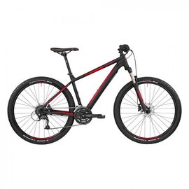 Горный велосипед Bergamont Roxter 4.0 2017, Вариант УТ-00042135: Рама: L 48 см (Рост: 185 - 190 cm), Цвет: черно-красный , изображение  - НаВелосипеде.рф