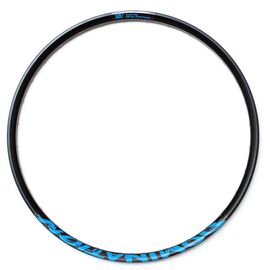 Обод велосипедный Colt Bikes 26" 559x25 DOMINATION SL 32H, черно-голубой, 3182M32ph0Blue, изображение  - НаВелосипеде.рф