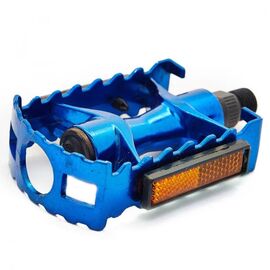 Педали для велосипеда Vinca Sport алюминиевые, 98*83мм, VP 41-3 blue, изображение  - НаВелосипеде.рф