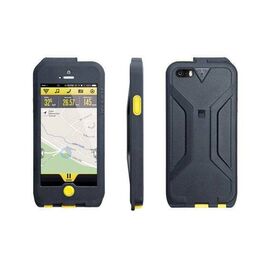 Бокс водонепроницаемый Topeak для iPhone 5, черно-жёлтый, TT9838BY, изображение  - НаВелосипеде.рф