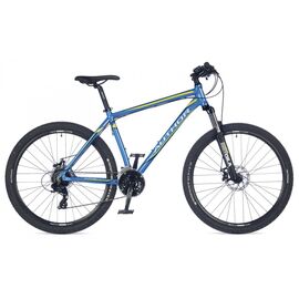 Горный велосипед AUTHOR Rival  2017 синий, Вариант УТ-00040237: Рама 21" (Рост: 182-200см); Цвет: синий/желтый, изображение  - НаВелосипеде.рф