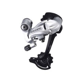 Переключатель задний SHIMANO RD-M591-SGS DEORE, 9 скоростей, серебристый KRDM591SGSS, изображение  - НаВелосипеде.рф
