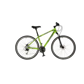 Гибридный велосипед Cyber Bike City man 28" 2017, Вариант УТ-00032923: Рама 17.5", рост 160-175 см, зеленый, изображение  - НаВелосипеде.рф