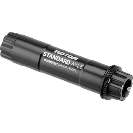 Ось шатунов Rotor Hawk&Raptor Axle Standard Black, C02-098-99010-0, изображение  - НаВелосипеде.рф