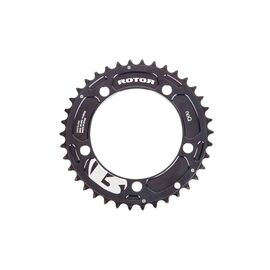 Звезда Rotor Chainring noQX2 BCD110X5 Outer Black 40t, C01-503-21010A-0, изображение  - НаВелосипеде.рф