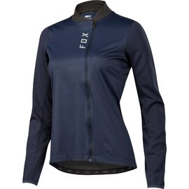 Веломайка женская Fox Attack Thermo Womens Jersey Navy, 19833-007-L, Вариант УТ-00054375: Размер L, 19833-007-L, изображение  - НаВелосипеде.рф