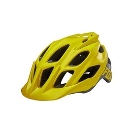 Велошлем Fox Flux Creo Helmet темно-желтый, 19118-547, Вариант УТ-00054459: Размер: L/XL (59-64 см), изображение  - НаВелосипеде.рф