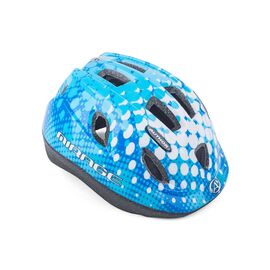 Шлем детский AUTHOR Mirage 167, светодиодный фонарь, 12 отверстий, синий, 48-54см, 8-9089982, изображение  - НаВелосипеде.рф