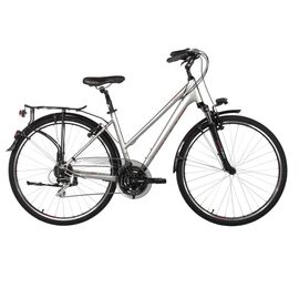 Туристический велосипед KELLYS CRISTY 50 2017, Вариант УТ-00041518: Рама: 17" (Рост: 156-170 см), Цвет: серый, изображение  - НаВелосипеде.рф