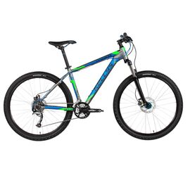 Горный велосипед KELLYS SPIDER 30 2017, Вариант УТ-00041495: Рама: 15,5" (Рост: 150-165 см), Цвет: черно-оранжевый, изображение  - НаВелосипеде.рф